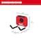 Milwaukee Tool 4 in. Straight Hook for PACKOUT Wall-Mounted Storage 48-22-8334 - alternate 2