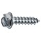Auveco Slotted Hex Washer Head Tapping Screw #14 x 1in - Zinc, 100PK 24029 - alternate 1