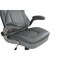 Office Star Products Exec Bonded Lthr Seating Office Chair, Charcoal / Titanium ECH17057-EC42 - alternate 2