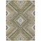 Homeroots 10' X 14' Beige Gray And Ivory Tribal Washable Indoor Outdoor Area Rug 598093 - alternate 2