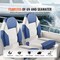 Vevor Boat Seat High Back Folding Fishing Boat Seat Chair Sponge Padding, 2PK YL86523 - alternate 2