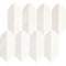 Daltile Eclessia Marble Natural Stone Feather Mosaic Polished, 10.10 SQFT Per Carton, 10PK DA95FEATHERMSPL - alternate 2