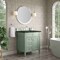 James Martin Vanities Brittany 30" Single Vanity, Sage Green, w/ 3 CM Phantome Eclos Top 650-V30-SGR-3PHT - alternate 2