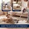 Jonathan Y Peyton Minimalist Geometric Totem Non-Slip Machine-Washable Beige/Cream 4 ft. x 6 ft. Area Rug WSH510L-4 - alternate 2