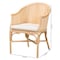 Bali & Pari Hollis Natural Rattan Barrel Dining Chair 262-14441-ZORO - alternate 4