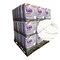 Supremeplus Recycled White Knit T-Shirt Cleaning Rags, 960 lbs. Pallet, 96 x 10 lbs. Compressed Box, 96PK SP-8223 - alternate 1