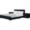 Homeroots Three Piece Black Upholstered King Bedroom Set 569367 - alternate 2