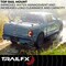 Trailfx TrailFX TFX6004; Tonneau Cover; Manual Retractable; Key Lockable; Black Matte Powder Coated TFX6004 - alternate 3