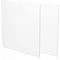 Fab Glass And Mirror Pack of 2 Plexiglass Sheets 1/8in thick, Clear 12in x12in  Square Acrylic Sheets with Prote... ACR3M12X12SQ - alternate 1