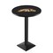 Holland Bar Stool Co 42" Blk Wrinkle Western Michigan Pub Table, 36" dia. Top L217B4236WestMI - alternate 1