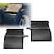 Mytee Products Set of 2 Pcs 24in x 24in Semi Truck Black Poly Quarter Fender with Mounting Hardware PQF-S-2424 - alternate 4