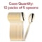 Smarty Had A Party Gold Disposable Plastic Serving Spoons (60 Serving Spoons), 60PK 2642-G-CASE - alternate 4