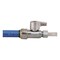 Tectite 1/2in Chrome-Plated Brass Push-to-Connect x3/8in. O.D. Compression Quarter-Turn Straight Stop Valve FSBVS1238C - alternate 2