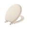 Bemis Toilet Seat Cameron Round Biscuit Enameled Wood Gloss 41EC-346 - alternate 1