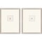 Homeroots Set Of Two Insect Intaglio I Silver Framed Print Wall Art, 2PK 526064 - alternate 2