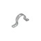 Hubbell 3 in Malleable Iron Rigid/IMC Conduit Hanger, 3PK 2238 - alternate 2