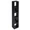 Homeroots 59" Black Solid Wood Five Tier Bookcase 489294 - alternate 1