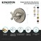 Kingston Brass Single-Handle Six-Way Diverter Valve with Round Trim Kit, Matte Black KS4030AX - alternate 2