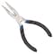 Vulcan Mini Long Nose Plier, 5 in OAL, 0.5 mm Cutting Capacity, 3 cm Jaw Opening, Black Handle, 1/2 in W Jaw JL-NP017 - alternate 1