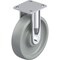 Blickle Rigid Plate Caster, Gry Nylon, 8", 1250 lb. BEHS-SPOG 201K-14 - alternate 1