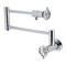 Kingston Brass Wall Mount Pot Filler Faucet, Polished Chrome KS4101CG - alternate 1