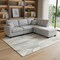 Homeroots 60" Gray Fabric Modular Sleeper Sofa With Ottoman 568282 - alternate 3