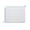 Flipside Two-Sided Magnetic Dry Erase Board, Red & Blue Ruled/Blank, 9in. x 12in., 3PK ER10076-3 - alternate 2