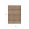 Homeroots 8' X 10' Brown And Ivory Chevron Washable Indoor Outdoor Area Rug 612247 - alternate 2