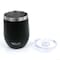 Wao 12 Ounce Thermal Wine Tumbler with Lid in Black 131023.01 - alternate 2