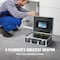 Vevor Sewer Camera Pipe Inspection Camera 165ft Drain Camera with 7-inch Screen H6 - alternate 4