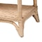 Bali & Pari Oxford Braided Natural Rattan Console Table 259-14171-ZORO - alternate 2