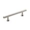 Amerock Radius 3-3/4 in 96 mm Center-to-Center Satin Nickel Cabinet Pull BP36865G10 - alternate 1