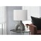 Monarch Specialties Lighting, 25"h, Table Lamp, Dark Grey Ceramic, Ivory / Cream Shade, Contemporary, Modern I 9660 - alternate 2