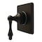 Kingston Brass Single-Handle Six-Way Diverter Valve with Square Trim Kit, Oil Rubbed Bronze KS4045AL - alternate 1