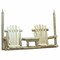 Homeroots 71" X 24" X 49"  Natural Wood Tete-A-Tete Porch Swing 370281 - alternate 1