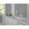 Delta Renaldi Two Handle Pull-Down Bridge Kitchen Faucet Lumicoat Chrome 2384L-PR-DST - alternate 3