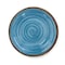 Elama Rippled Tides 12 Piece Lightweight Melamine Dinnerware Set in Blue EL-RIPPLEDTIDES - alternate 2