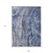 Homeroots 9' X 12' Denim Blue And Navy Blue Abstract Washable Indoor Outdoor Area Rug 577930 - alternate 4