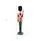 Homeroots 19" Black Red And Green Resin Christmas Nutcracker Tabletop Sculpture 633824 - alternate 4