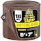 Boen Ultra Heavy Duty Tarp, 5 ft x 7 ft, 16 Mil, Brown, Polyethylene BR16T-57 - alternate 1