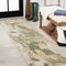 Jonathan Y Marmo Abstract Marbled Modern Gold/Gray 2 ft. x 8 ft. Runner Rug CTP201C-28 - alternate 1
