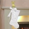 Dyno Ivory Faux Fur W/Bow Christmas Stocking 20 in. 1201527-1 - alternate 2
