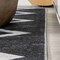 Jonathan Y Siksak Modern Chevron Border Non-Slip Machine-Washable Ivory/Navy 3 ft. x 5 ft. Area Rug WSH124A-3 - alternate 2