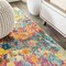 Jonathan Y Contemporary POP Modern Abstract Multi/Yellow 4 ft. x 6 ft. Area Rug CTP108A-4 - alternate 3