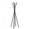 Homeroots 68in Brown Wood Four Hook Freestanding Coat Rack 372979 - alternate 3