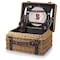 Picnic Time Family Of Brands NCAA Stanford Cardinal Champion Picnic Basket for 2, Large Wicker Picnic Set 208-40-179-534-0 - alternate 1