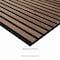 Ackland Sample SereniSlats Cacao Medium Brown Acoustic Wall Panel, 3D Fluted Wood Slat Sound Absorbing AKM-W-SECA24X48SL-SM - alternate 1