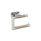 Amerock Esquire Polished Nickel/Golden Champagne Contemporary Single Post Toilet Paper Holder BH26617PNBBZ - alternate 1