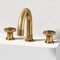Vigo Wythe Two Handle Three-Hole Widespread Bathroom Faucet in Matte Brushed Gold VG01306MG - alternate 2
