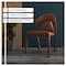 Leisuremod Solace Series Modern Dining Chair in Brown SC49BR - alternate 2